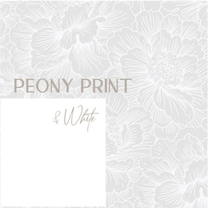 Manui Bottom| Peony + White