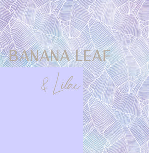 Guadalupe Bottom| Banana Leaf + Lilac