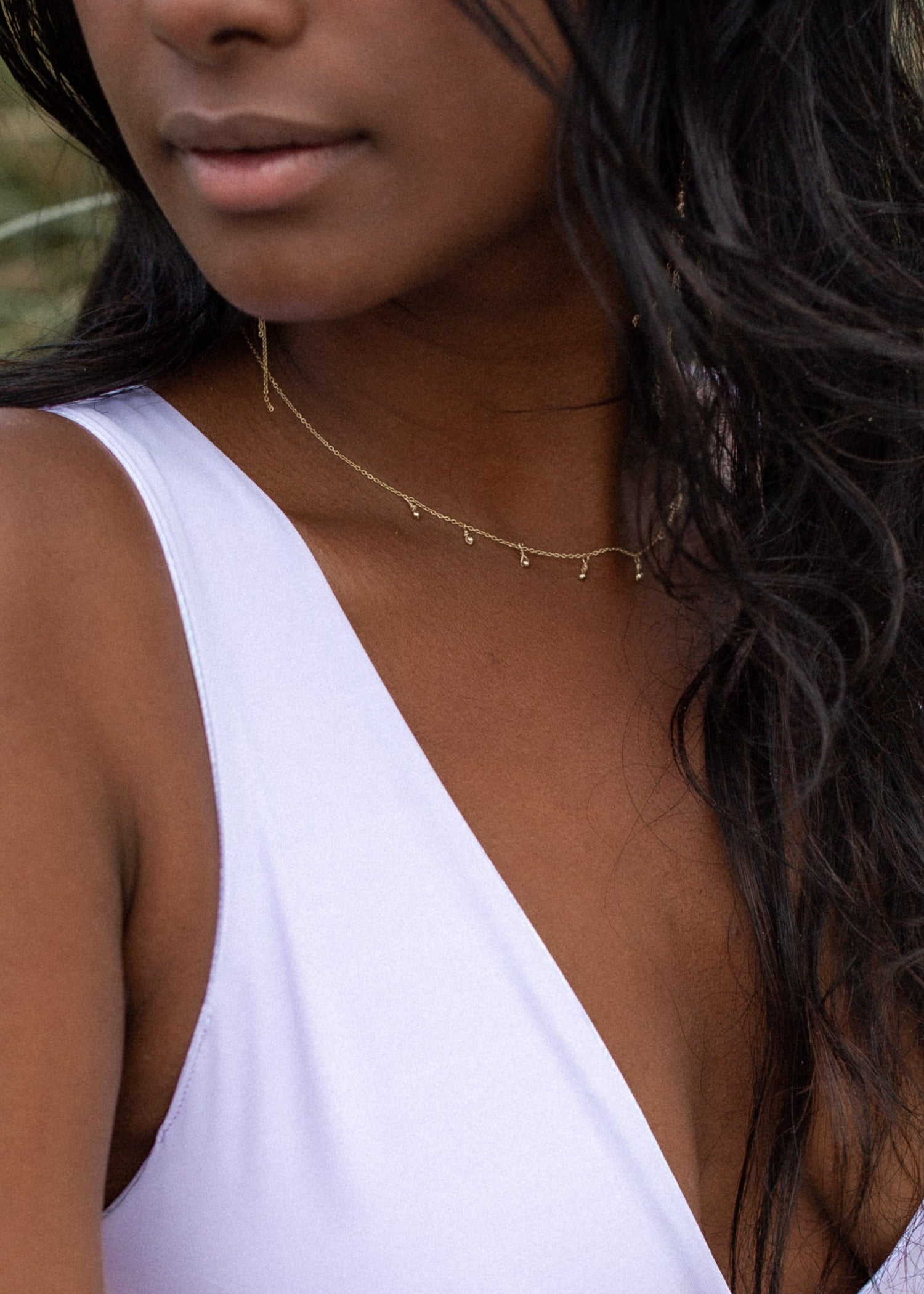 Knotted Gold Necklace