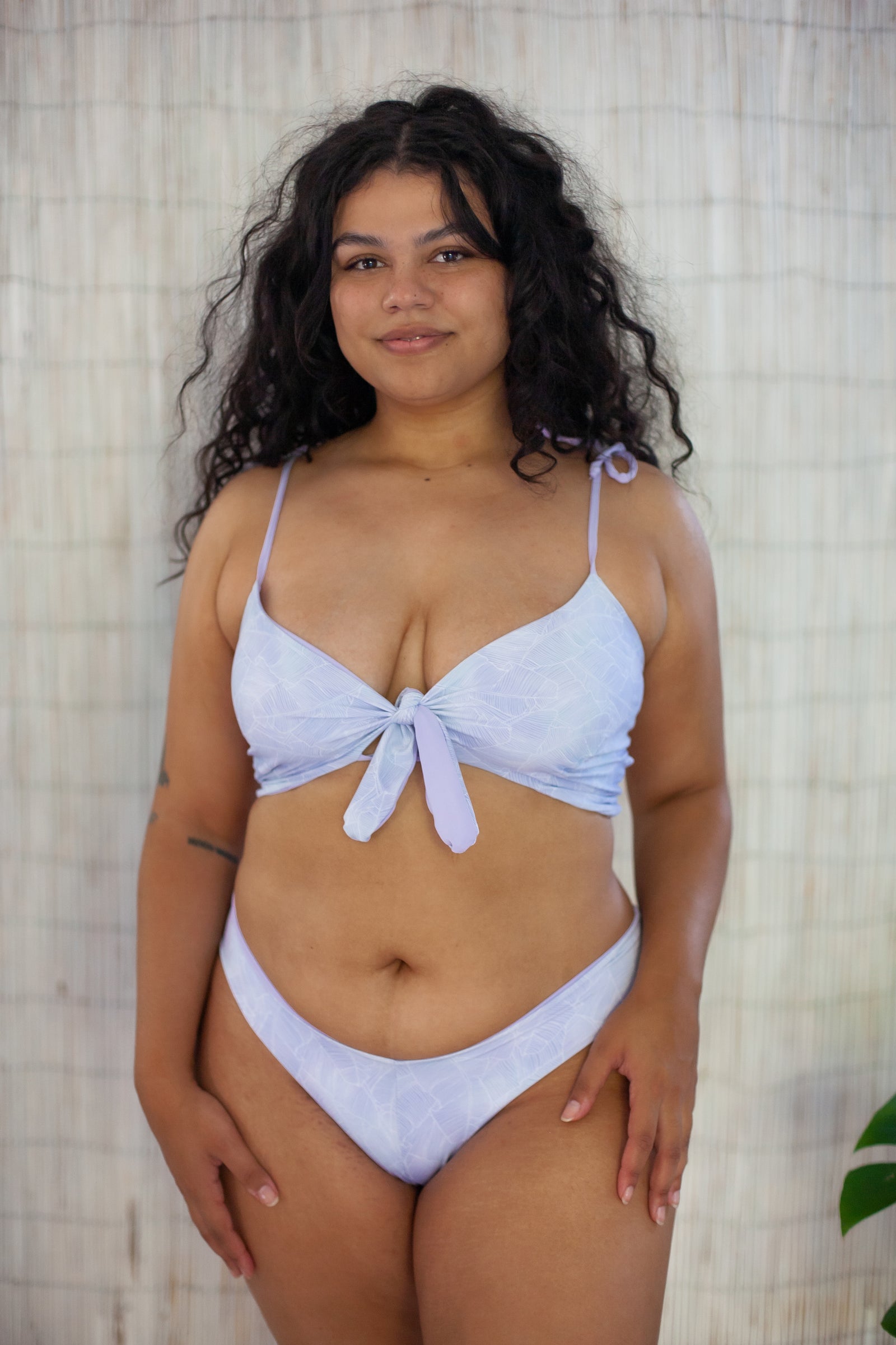 Manui Bottom| Banana Leaf + Lilac