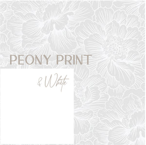 Arichika Bottom| Peony + White