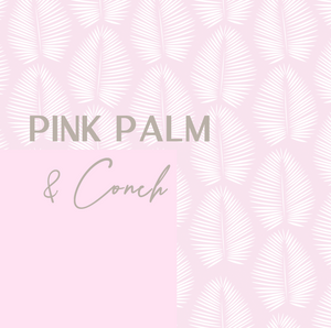 Guadalupe Bottom| Pink Palm + Conch